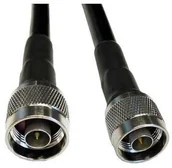 Kable komputerowe i do monitorów - Hismart Kabel LMR-400 1m N-male do N-male TV991549 - miniaturka - grafika 1