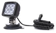 Oświetlenie samochodowe - akcesoria - Lampa LED robocza na magnes 12LED przewód 7m spiralny z wtyczką 692.4 - miniaturka - grafika 1