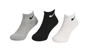 Skarpetki damskie - NIKE Kids Basic Pack No Show Skarpety 3 szt. EU 23 1/2-27 - miniaturka - grafika 1