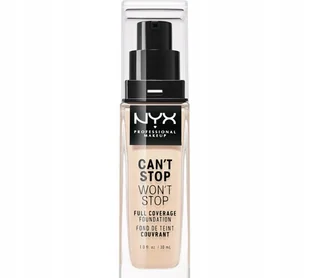 NYX Professional Makeup Can't Stop Won't Stop podkład 30 ml dla kobiet 03 Porcelain - Podkłady do twarzy - miniaturka - grafika 1