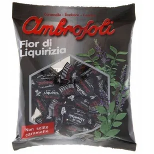 Ambrosoli Liquirizia Caramelle Cukierki Z Lukrecją Gr 150 - Cukierki - miniaturka - grafika 1
