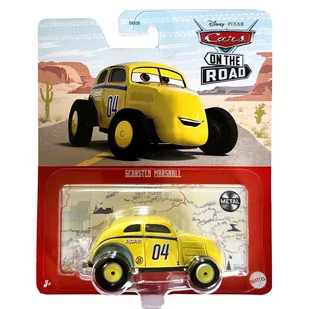 Auta Cars 3 Autko Gearsten Marshall HKY32 - Figurki dla dzieci - miniaturka - grafika 1