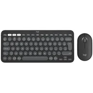 Zestawy myszka + klawiatura - Logitech Pebble 2 Combo (grafitowy) - miniaturka - grafika 1