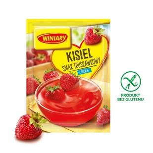 Winiary KISIEL TRUSKAWKOWY Z CUKREM 77G 55310585 - Kisiel - miniaturka - grafika 1