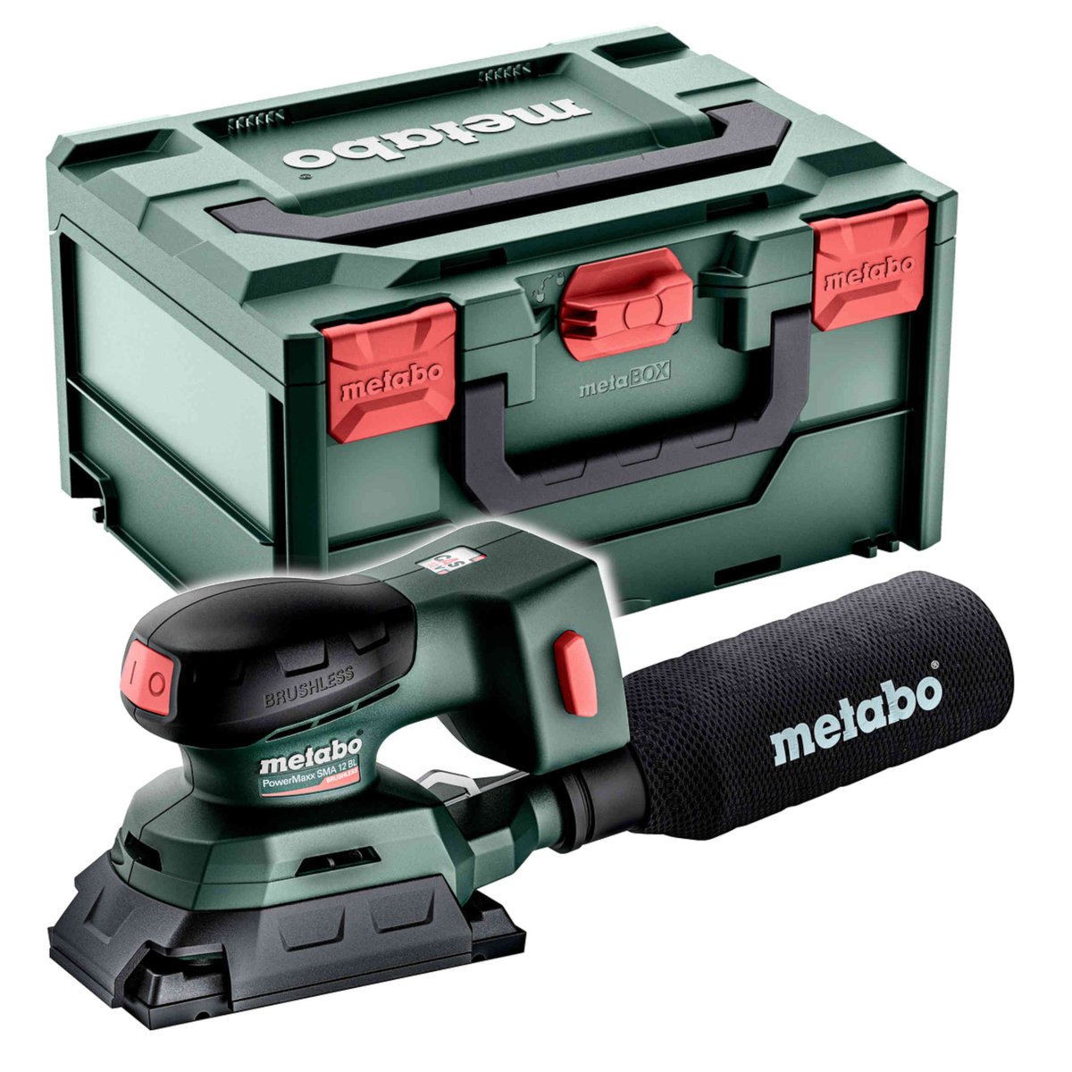 Metabo Powermaxx SRA 12 BL Szlifierka Oscylacyjna Bezszczotkowa Akumulatorowa 12V 602036840