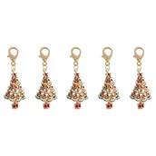 Czasopisma - Świąteczny Brelok Zawieszka na Klucze z Choinką - miniaturka - grafika 1