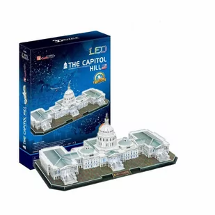 Puzzle 3D LED The Capitol Hill Nowa Używana - Kolorowanki, wyklejanki - miniaturka - grafika 2