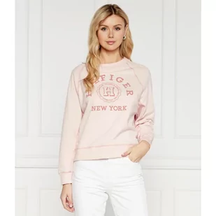 Tommy Hilfiger Bluza VARSITY RAGLAN | Regular Fit - Bluzy damskie - miniaturka - grafika 1