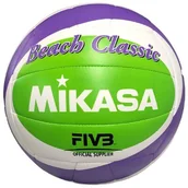 Siatkówka - Piłka siatkowa MIKASA Beach Classic BV543C-VXB-VLG - miniaturka - grafika 1