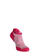 Skarpetki i podkolanówki sportowe - Skarpety do biegania damskie Smartwool Run Targeted Cushion Low Socks - ash/power pink - miniaturka - grafika 1