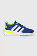 Buty dla chłopców - adidas sneakersy dziecięce RACER TR23 K kolor niebieski - miniaturka - grafika 1