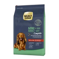 Sucha karma dla psów - SELECT GOLD Complete Mini Adult Wołowina 10 kg - miniaturka - grafika 1