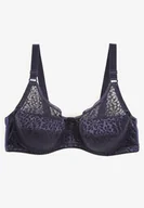 Biustonosze - Granatowy Biustonosz na Regulowanych Ramiączkach na Haftki Nosofia - Born2be - miniaturka - grafika 1