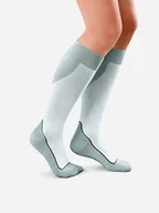 Bielizna lecznicza - Pończochy uciskowe Jobst Sport Socks White Grey M (4042809475401) - miniaturka - grafika 1