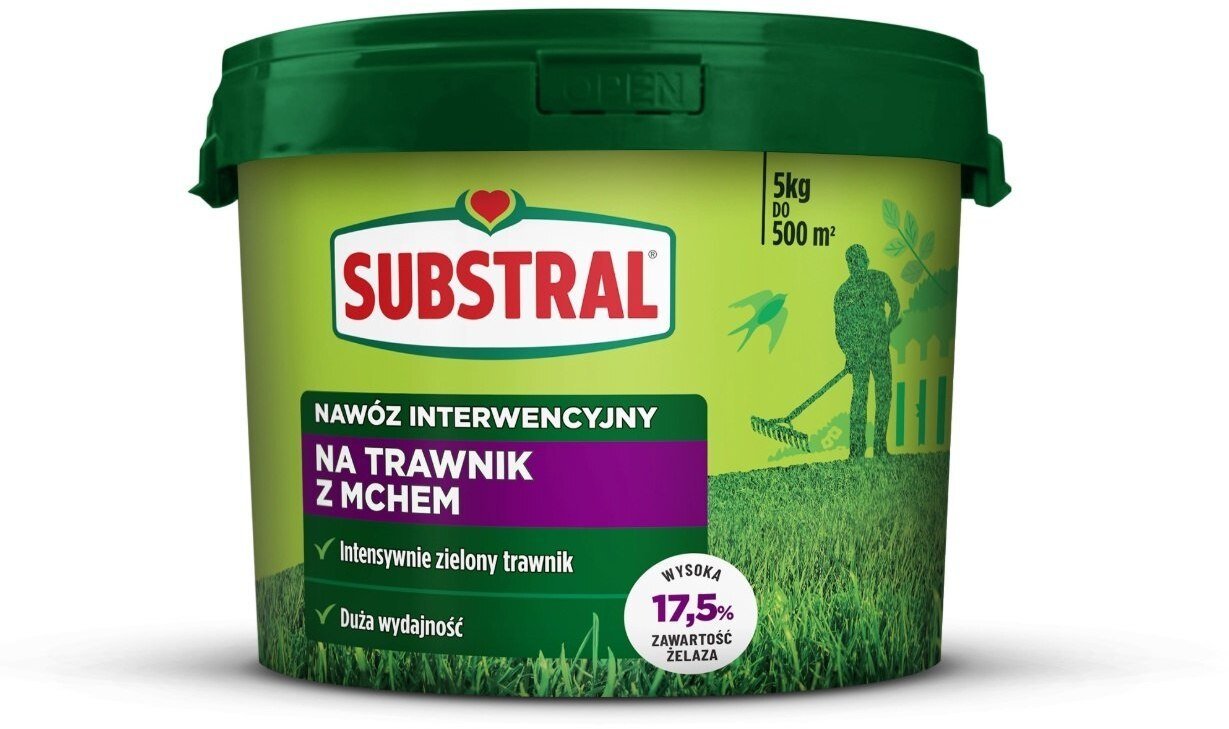 Substral Twój Ogród Nawóz do trawnika antymech 5kg EDUKAMP