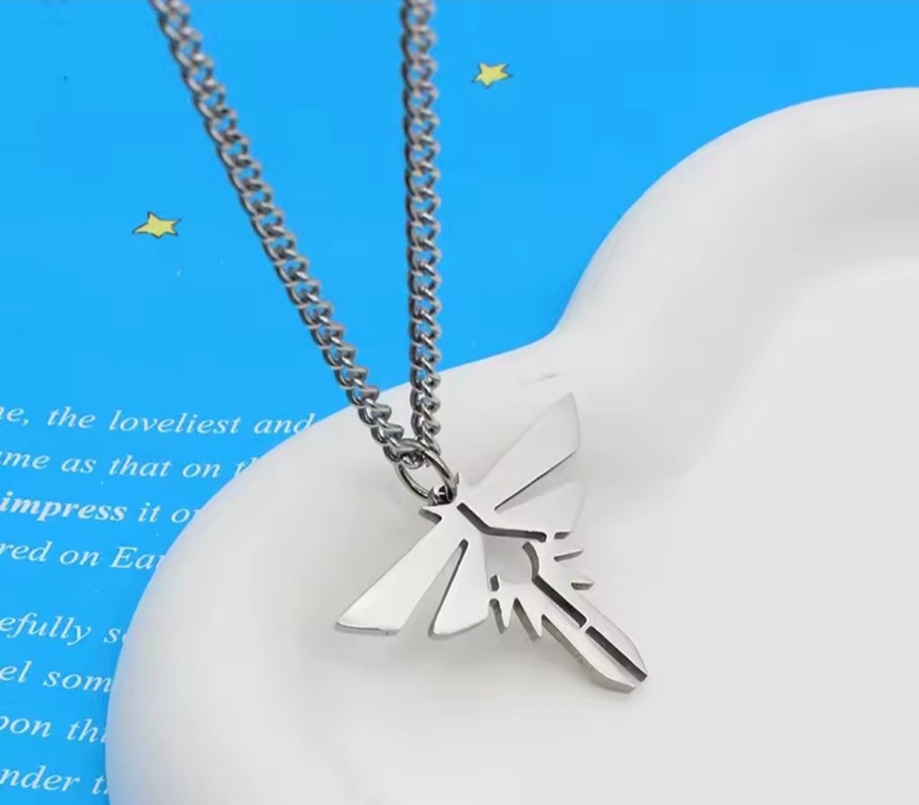 Naszyjnik wisiorek Tlou The Last Of Us Świetliki Joel Ellie prezent