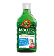 Witaminy i minerały - ORKLA CARE Mollers Mój Pierwszy tran norweski 250 ml - miniaturka - grafika 1