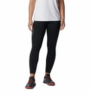 Legginsy - Legginsy do biegania damskie Columbia ENDLESS TRAIL czarne 2031851010 - miniaturka - grafika 1