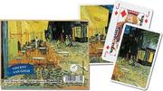 Książki do nauki języka angielskiego - Karty standard "Van Gogh Kawiarnia w nocy" PIATNIK Nowa - miniaturka - grafika 1