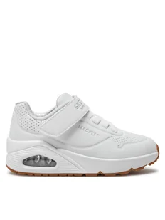 Skechers Sneakersy Air Blitz 403673L/WHT Biały - Buty dla dziewczynek - miniaturka - grafika 1