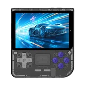 Konsole i gry retro - Ręczna konsola do gier Powkiddy V10, ekran IPS 3,5 cali, Różne systemy Linux na licencji Open Source - Przezroczysty czarny - miniaturka - grafika 1