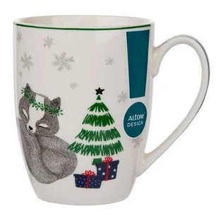 Kubek baryłka Winter Friends 300 ml lisek - Kubki - miniaturka - grafika 1