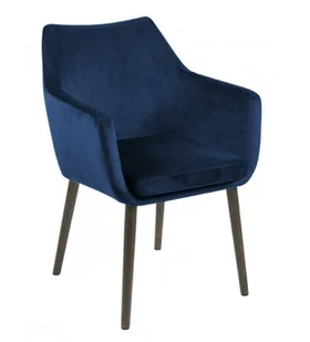 Actona Krzesło Nora VIC Dark Blue 114510 - Krzesła - miniaturka - grafika 2