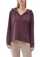 Bluzy damskie - s.Oliver BLACK LABEL Bluza damska 2123827, fioletowa, 32 - miniaturka - grafika 1