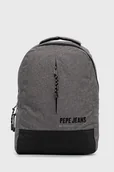 Plecaki - Pepe Jeans plecak męski kolor szary duży z nadrukiem - miniaturka - grafika 1