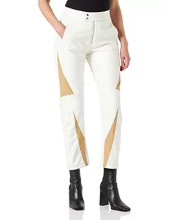 Spodnie damskie - Just Cavalli Spodnie damskie Donna, biały, 40 PL - grafika 1