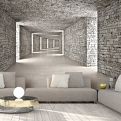 Fototapety - Fototapeta samoprzylepna - Tajemniczy tunel (rozmiar 98x70) - miniaturka - grafika 1