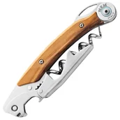 Korkociągi i otwieracze - MKM OMNIA – KORKOCIĄG, SPIRALA ZE STALI NIERDZEWNEJ I SYSTEM PODWÓJNEJ DŹWIGNI DLS z OTWIERACZEM DO - miniaturka - grafika 1