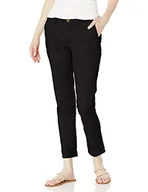 Spodnie damskie - Tommy Hilfiger Damskie spodnie Hampton Chino – solidne dorywczo, czarny, 42 - miniaturka - grafika 1