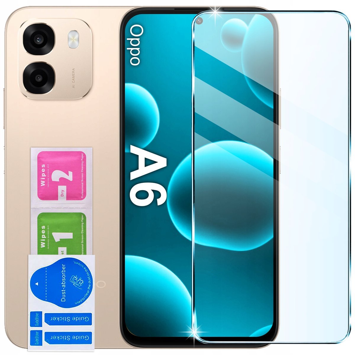 Szkło Hartowane 9H Szybka SZKIEŁKO OCHRONNE do Oppo A6 4G A6x