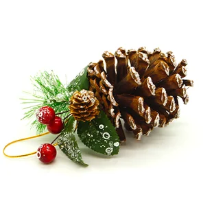 Zawieszka szyszka - Ozdoby bożonarodzeniowe - miniaturka - grafika 1