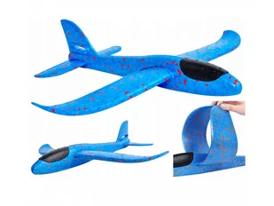 Samolot Styropianowy Szybowiec Rzutka Duży 47Cm - Samoloty i helikoptery - miniaturka - grafika 1