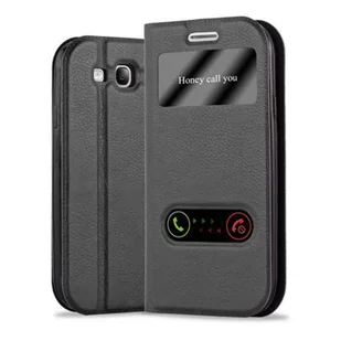 Cadorabo etui ochronne do Samsung Galaxy S3 / S3 NEO w kolorze czarnym etui na telefon komórkowy Book Case Cover Etui - Etui i futerały do telefonów - miniaturka - grafika 1