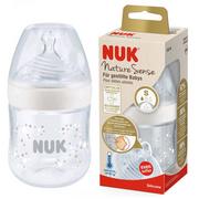 Butelki dla niemowląt - NUK Butelka Nature Sense ze wskaźnikiem temperatury biała 150ml S 2727848 - miniaturka - grafika 1