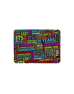 Podkładki pod mysz - Sharkoon 20 Years Limited Edition Mouse Mat, gaming mouse pad multicolored 4044951038084 - miniaturka - grafika 1