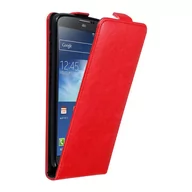 Etui i futerały do telefonów - Pokrowiec Do Samsung Galaxy NOTE 3 w Etui CZERWONE JABŁKO  Flip Case Cover Obudowa Ochronny Cadorabo - miniaturka - grafika 1