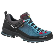 Buty trekkingowe damskie - Buty damskie Salewa Ws Mtn Trainer 2 Gtx Rozmiar butów (UE): 37 / Kolor: czarny/niebieski - miniaturka - grafika 1