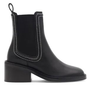 Botki Gino Rossi ALBA-110382 Czarny - Botki damskie - miniaturka - grafika 1