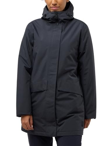 Jack Wolfskin Płaszcz damski Tempelhof W Coat, Phantom, XL