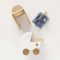 Domki dla lalek - Zestaw z niemowlakiem mebelki do domku dla lalek Le Toy Van - miniaturka - grafika 1