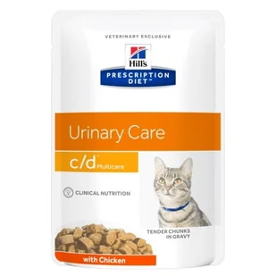Hills Prescription Diet c/d Feline z Kurczakiem Saszetka 85g 965 - Mokra karma dla kotów - miniaturka - grafika 2
