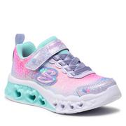 Sneakersy damskie - SKECHERS Sneakersy Simply Love 302315L/LVMT Lavender/Multi - miniaturka - grafika 1