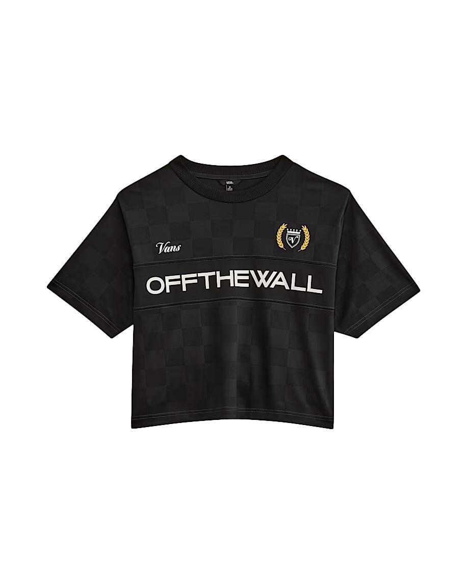 T-shirt Damski VANS Stevies Sports Jersey Black VN000M9DBLK1 XS