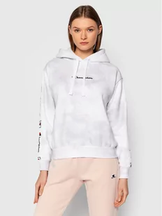 Champion Bluza Blend Tie Dye 114755 Biały Custom Fit - Bluzy sportowe męskie - miniaturka - grafika 1