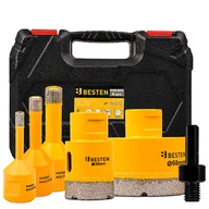Otwornice - BESTEN BE-2821 Zestaw otwornice diamentowe M14 6-68mm + adapter - miniaturka - grafika 1