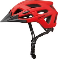 Kaski rowerowe - Kross Kask ATTIVO z dzaszkiem M 55-58cm czerwony mat T4CKS000040MRD - miniaturka - grafika 1